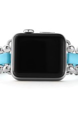 LAGOS Smart Caviar Blue Ceramic and Stainless Steel Watch Bracelet