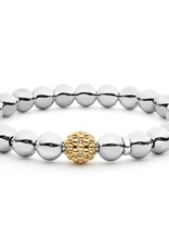 LAGOS Signature Caviar Large Beaded Bracelet w/ 14k