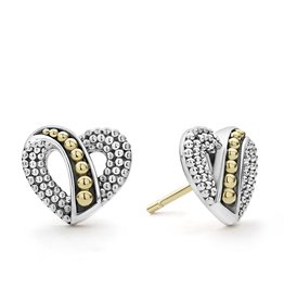LAGOS Signature Caviar Heart Earring