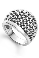 LAGOS Signature Caviar Domed Beaded Ring