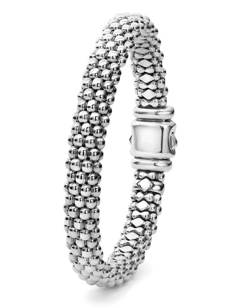 LAGOS Signature Caviar Silver Caviar 9mm Bracelet