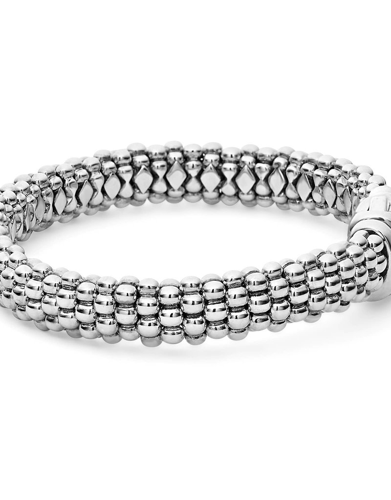 LAGOS Signature Caviar Silver Caviar 9mm Bracelet