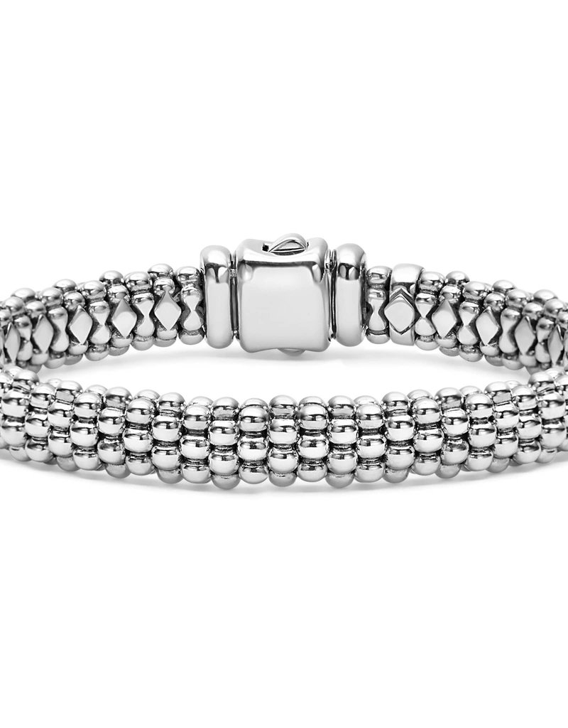 LAGOS Signature Caviar Silver Caviar 9mm Bracelet