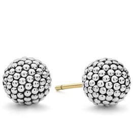 LAGOS Signature Caviar Ball Stud Earrings