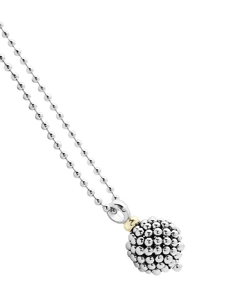 LAGOS Signature Caviar Ball Pendant Necklace