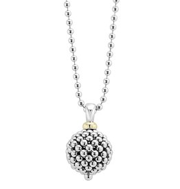 LAGOS Signature Caviar Ball Pendant Necklace
