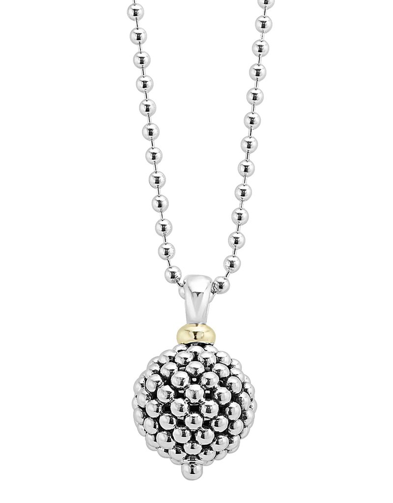 LAGOS Signature Caviar Ball Pendant Necklace