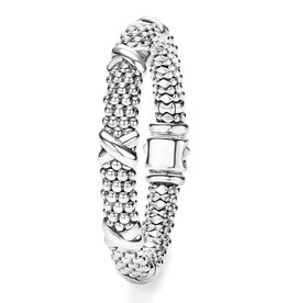 LAGOS Signature Caviar 9mm Beaded Bracelet w/ 5 X Station
