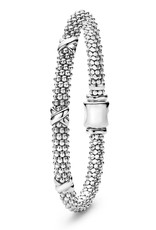 LAGOS Signature Caviar 6mm Beaded Bracelet w/ Silver Xs