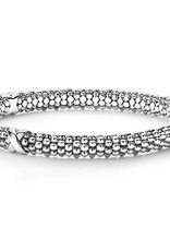 LAGOS Signature Caviar 6mm Beaded Bracelet w/ Silver Xs