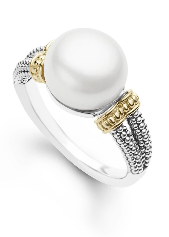 LAGOS Luna Pearl Statement Ring