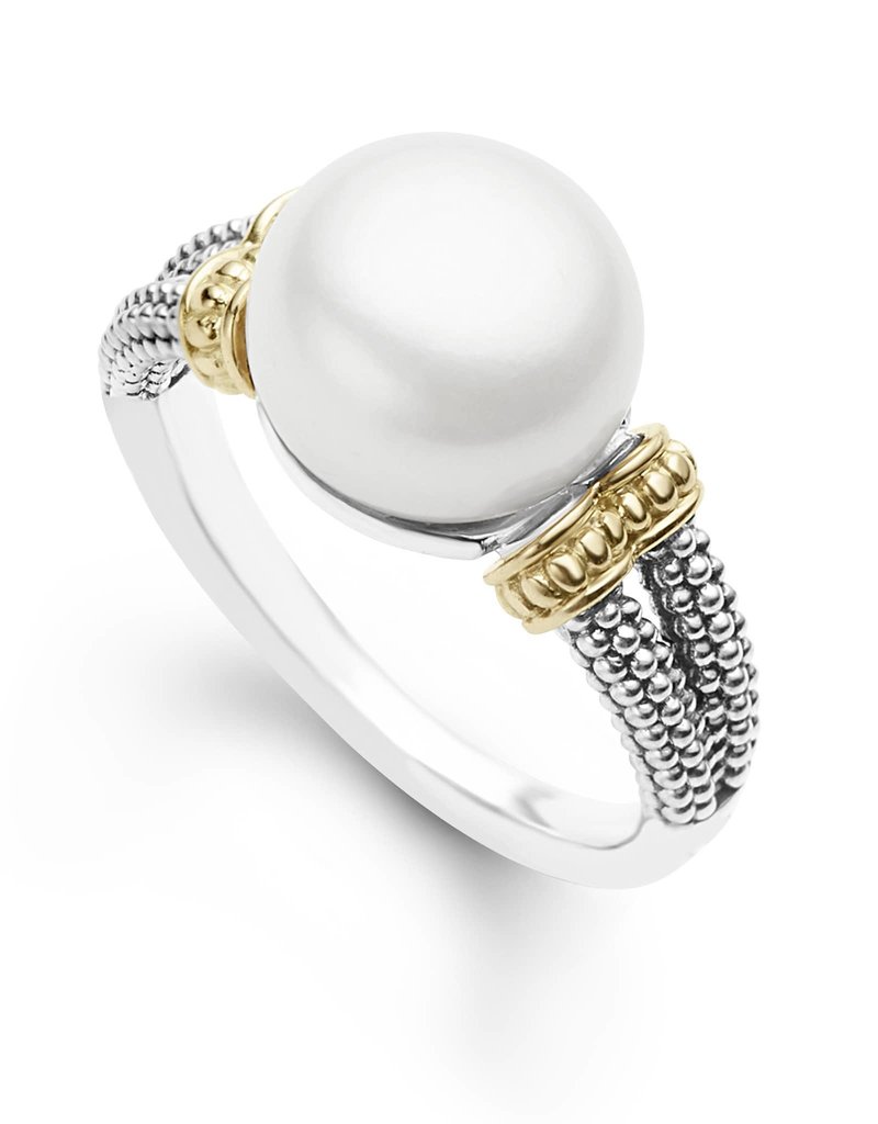 LAGOS Luna Pearl Statement Ring