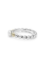 LAGOS Luna Pearl Stack Ring