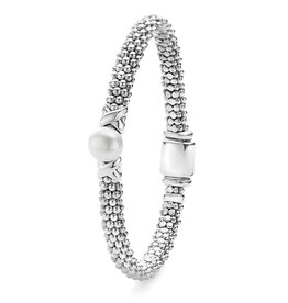 LAGOS Luna Pearl Silver X Pearl Caviar Bracelet