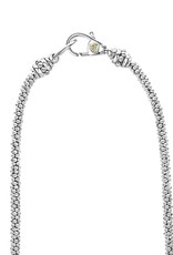 LAGOS Luna Pearl Necklace on 3mm Rope Necklace