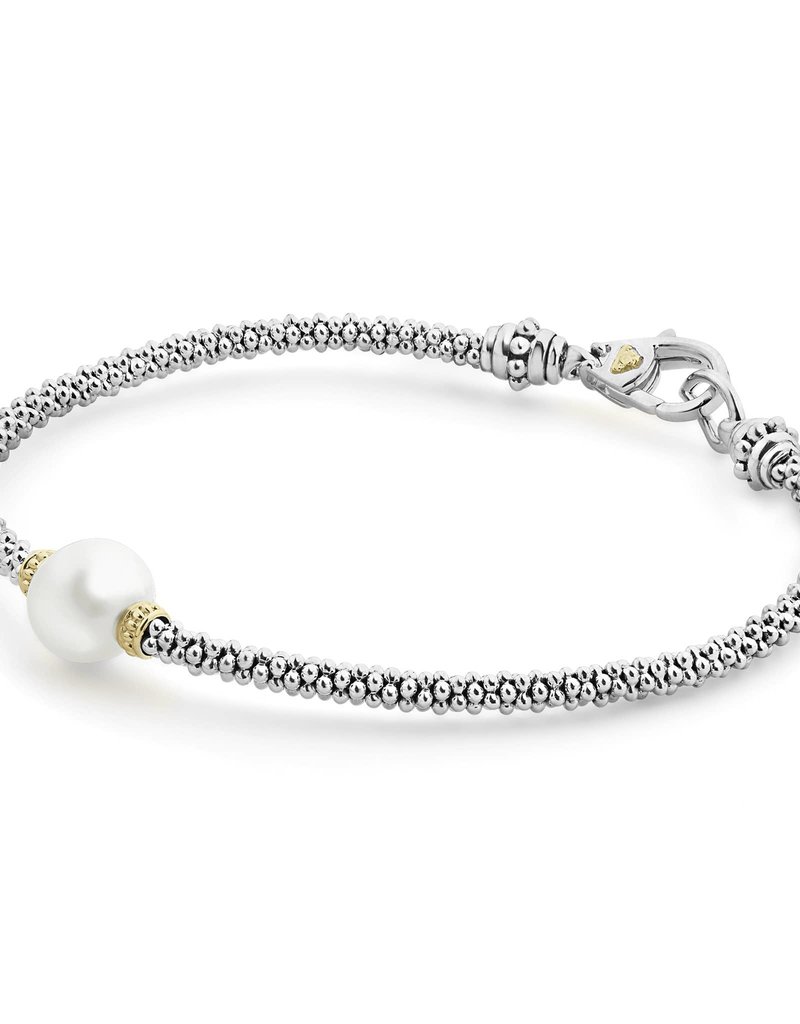 LAGOS Luna Pearl 3mm Beaded Bracelet