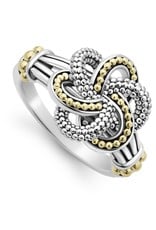 LAGOS Love Knot Two-tone Ring