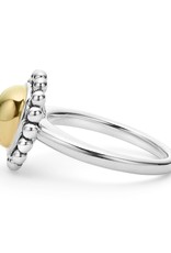 LAGOS High Bar Smooth Oval Dome Ring