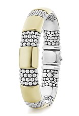 LAGOS High Bar Gold Caviar 12mm Beaded Bracelet