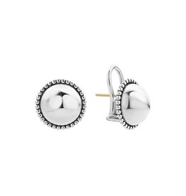 LAGOS Signature Caviar Smooth Dome Stud Earrings