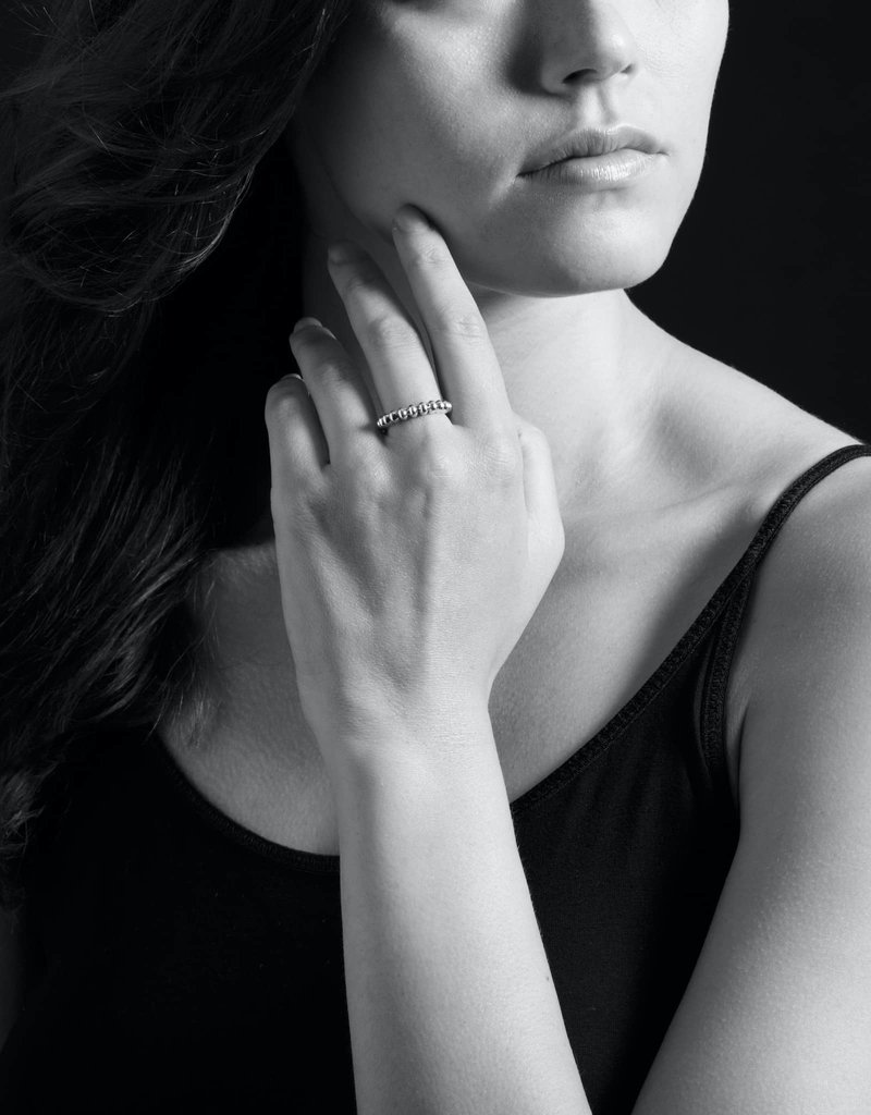 LAGOS Signature Caviar Fluted Stacking Ring