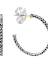 LAGOS Signature Caviar 25mm Hoop Earrings