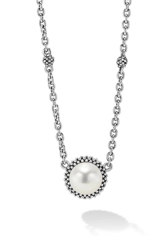 LAGOS Luna Pearl Pendant Necklace