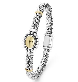 LAGOS High Bar 18K Oval Dome Bracelet