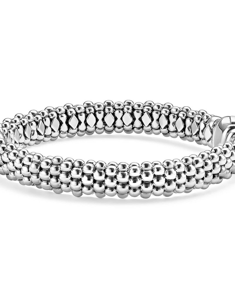 LAGOS Caviar Lux Single 18K w/ Diamond X 9mm Bracelet