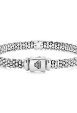 LAGOS Embrace Diamond Silver X 6mm Beaded Bracelet