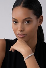 LAGOS Embrace Diamond Silver X 6mm Beaded Bracelet