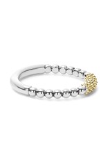 LAGOS Caviar Icon Two Tone Caviar Ring