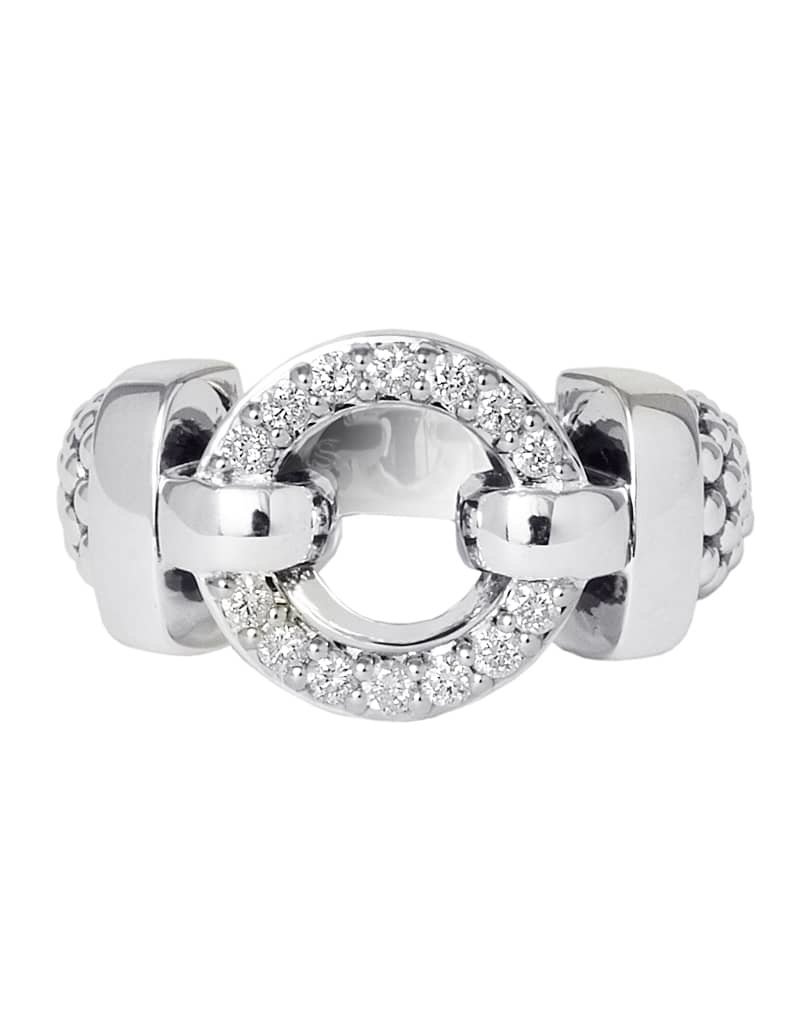 LAGOS Enso Circle Diamond Ring