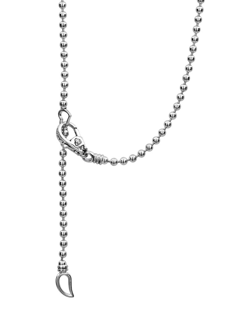 LAGOS Caviar Spark Small Station Diamond Beaded Necklace