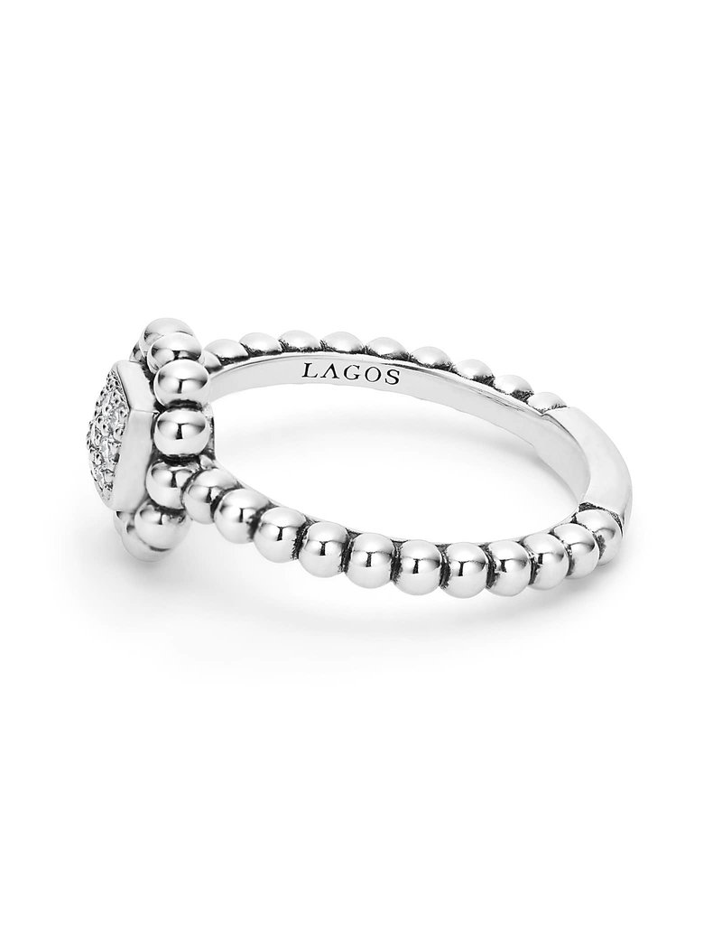 LAGOS Caviar Spark Diamond Square Ring