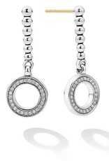 LAGOS Caviar Spark Diamond Circle Drop Earring