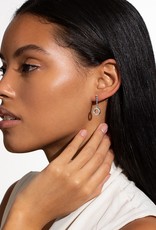 LAGOS Caviar Spark Diamond Circle Drop Earring