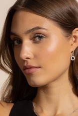 LAGOS Caviar Spark Diamond Circle Drop Earring