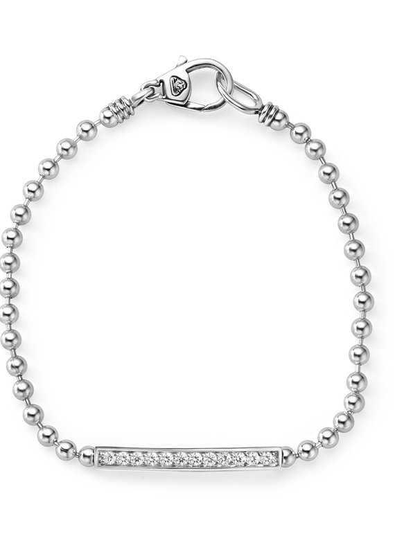 LAGOS Caviar Spark Diamond Bar Bracelet