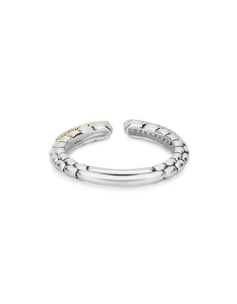 LAGOS Caviar Lux Open Stacking Ring