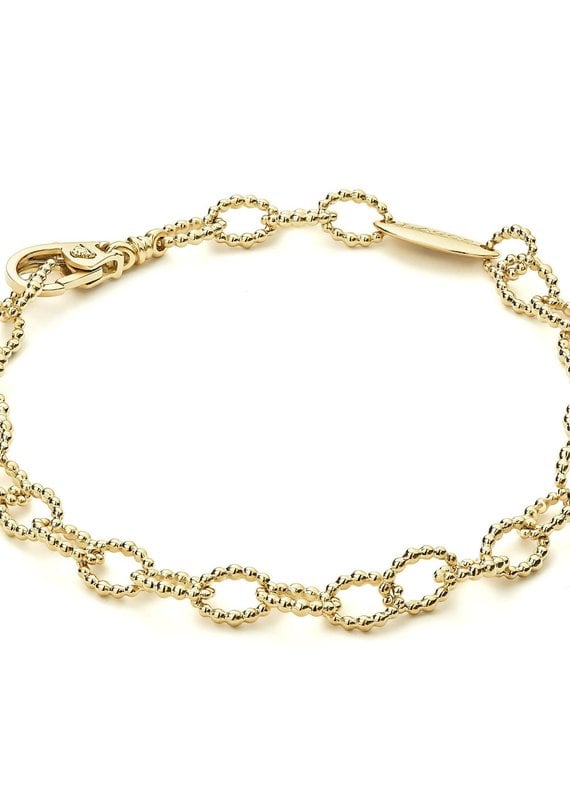 LAGOS Caviar Gold Small Link Bracelet