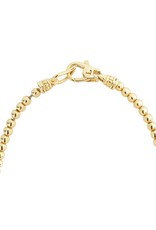 LAGOS Caviar Gold 18K Gold Beaded Necklace