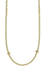 LAGOS Caviar Gold 18K Gold Beaded Necklace