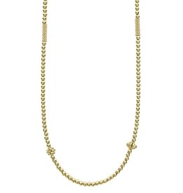 LAGOS Caviar Gold 18K Gold Beaded Necklace