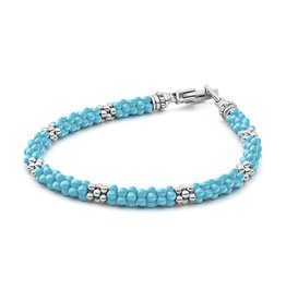LAGOS Blue Caviar Beaded Rope Bracelet