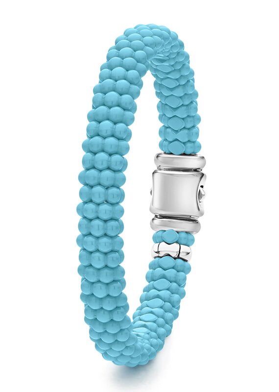 LAGOS Blue Caviar 9mm Beaded Bracelet