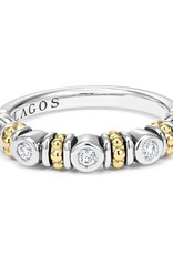 LAGOS Caviar Color Diamond Stacking Ring