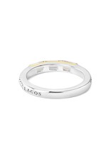 LAGOS Caviar Color White Topaz Stacking Ring