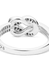LAGOS Newport Small Two Tone Knot Diamond Ring