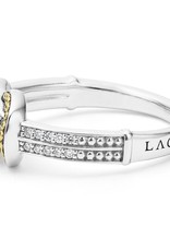 LAGOS Newport Small Two Tone Knot Diamond Ring